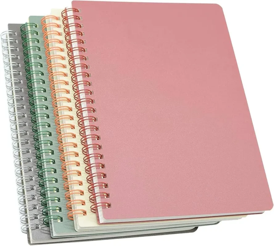 Spiral Notebook - 400 Pages, Copy Size