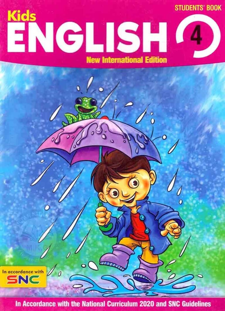 Kids English Book New International Edition For Class 4 By Javed Publishers