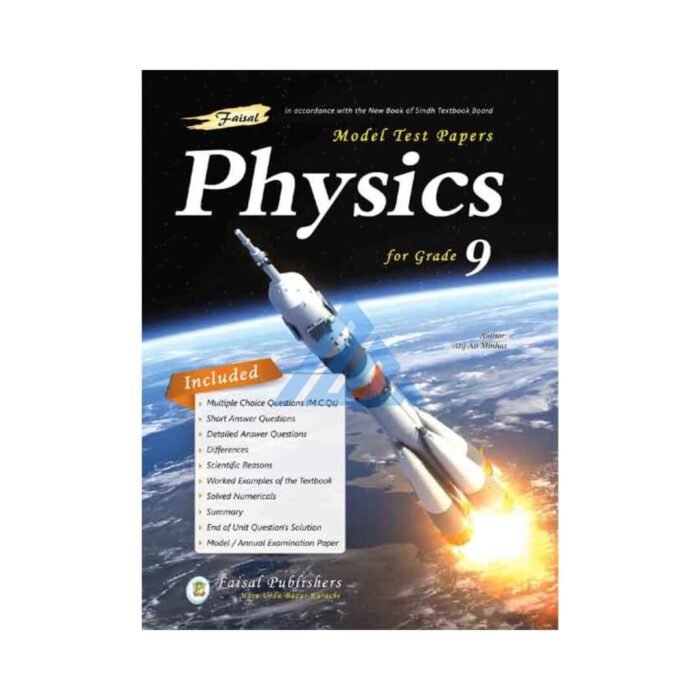 Dictionaries Registers & Notebooks Office Supplies 0 0 items ₨ 0 Home Sindh Board Books Class IX Notes/Guides/References Model Test Papers Physics For Class 9 Model Test Papers Physics For Class 9