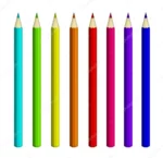 8 Colour Pencils