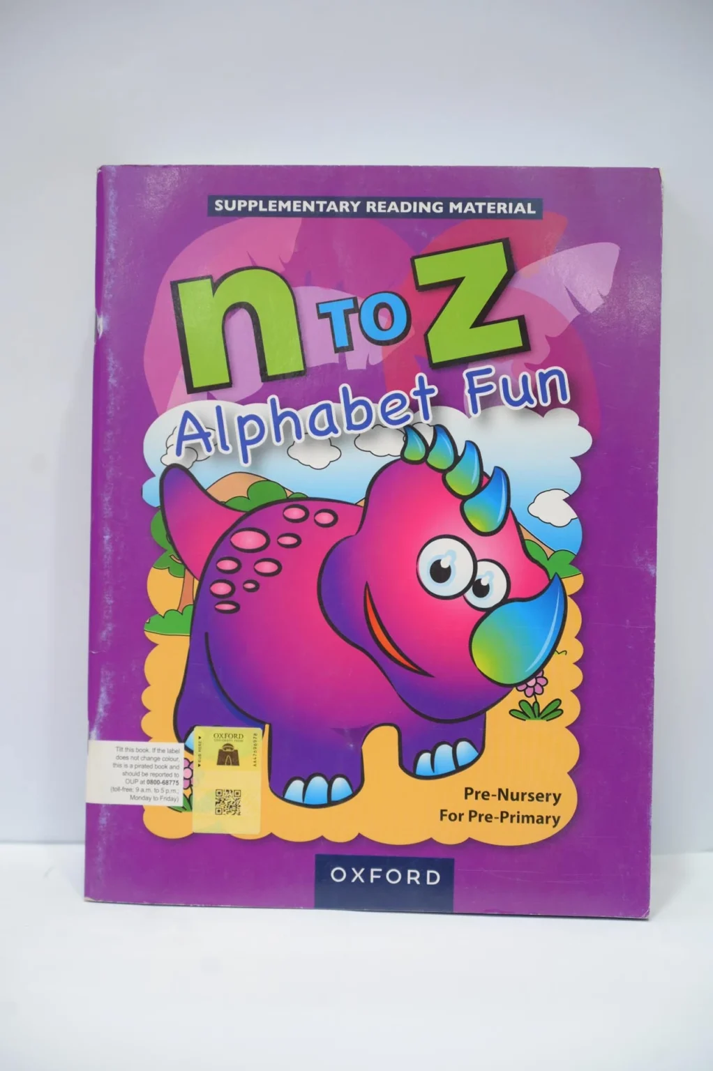 Oxford Alphabet Fun For Pre Nursery