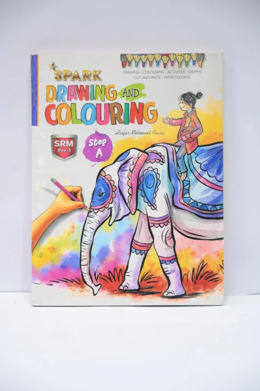 Spark Drawing and Colouring Step A