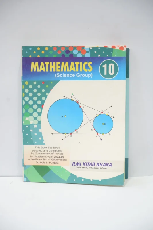 Ilmi Kitab Khana Mathematics 10