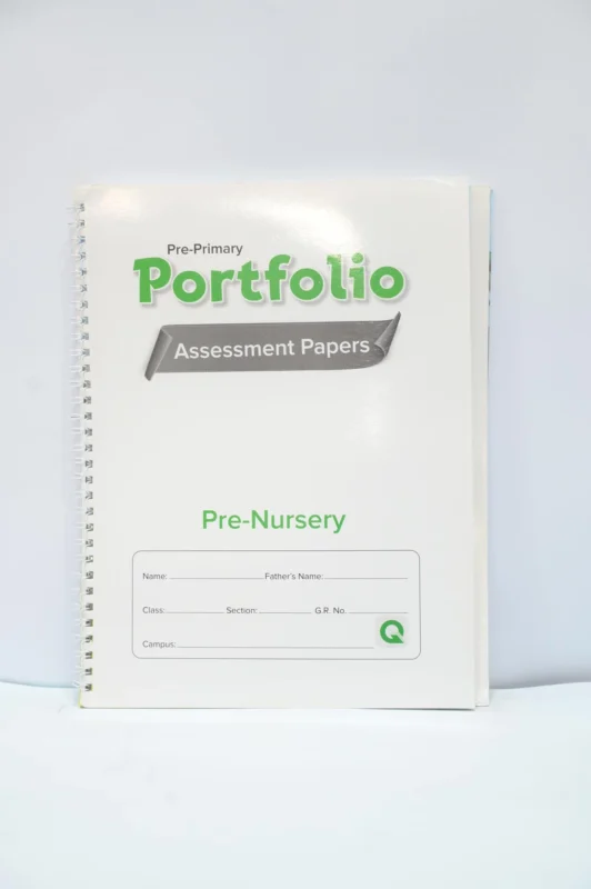 Qadri Publishers Portfolio Class Pre Nursery
