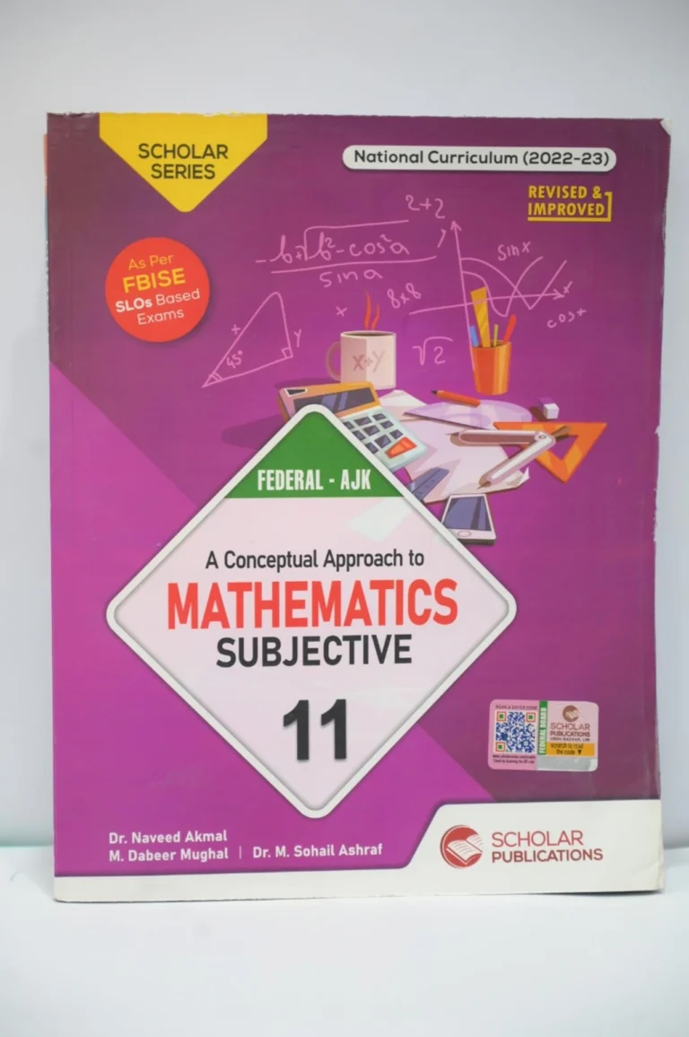 Mathematics Subjective Class 11
