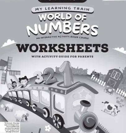 My Learning Train: World of Numbers Pre-Nursery Workbook
