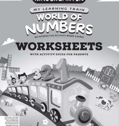 My Learning Train: World of Numbers Kindergarten Workbook