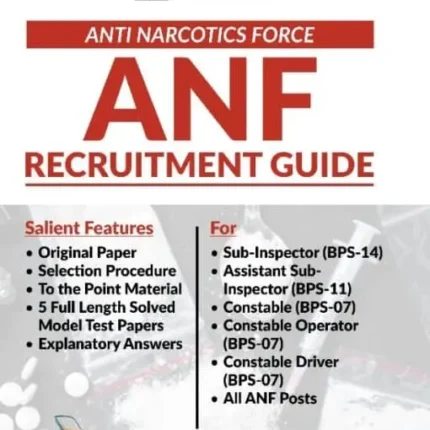 Anti Narcotics Force (ANF) Recruitment Guide
