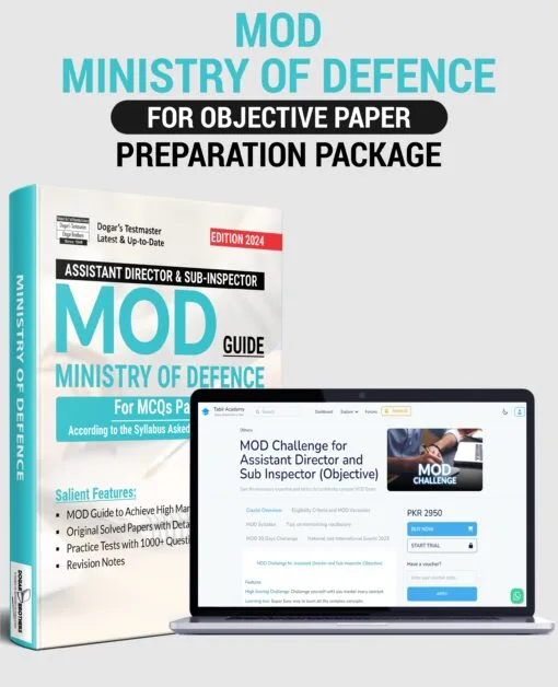 Assistant Director Sub-Inspector (MOD) Guide for MCQs Paper