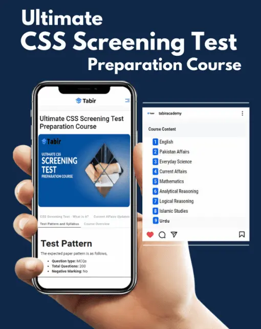 Best CSS Screening Test Online Course