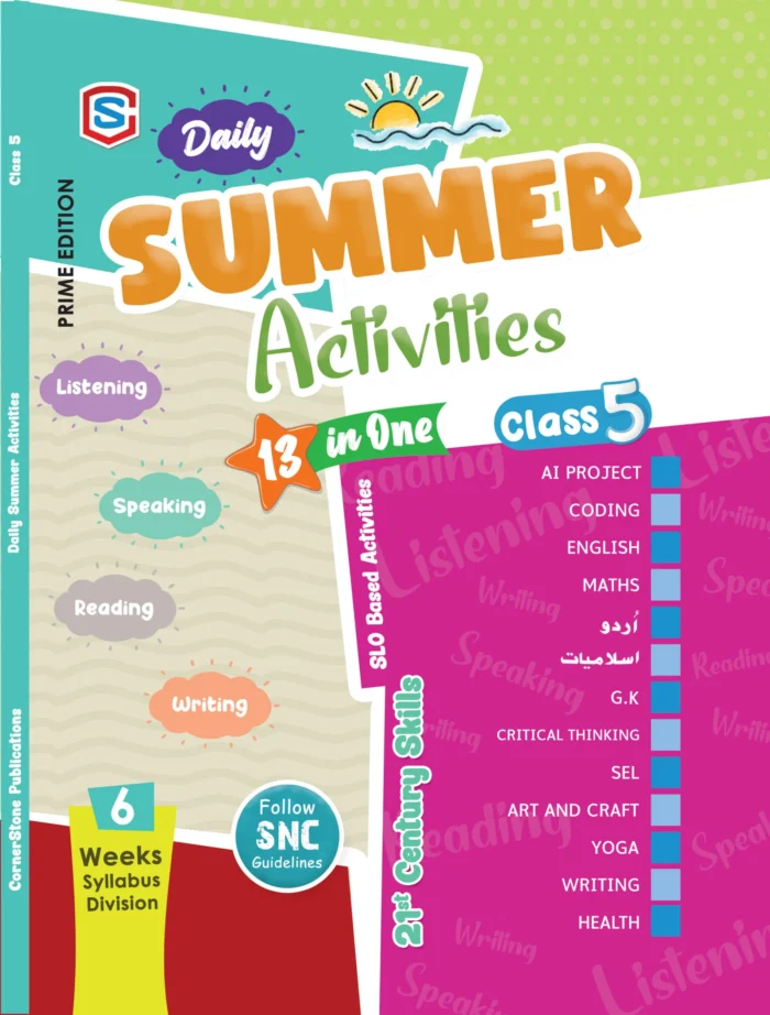 CS Summer Pack Class – 5