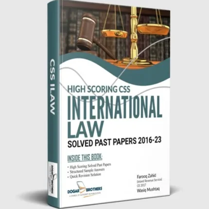 CSS INTERNATIONAL LAW Solved Past Papers