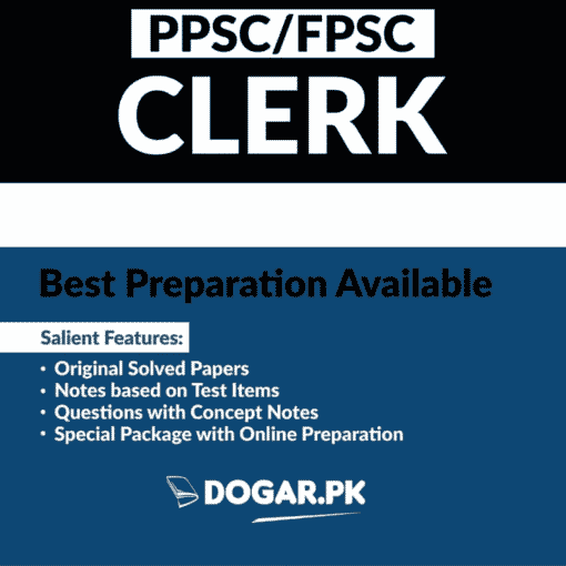 Clerk Posts by PPSC / FPSC
