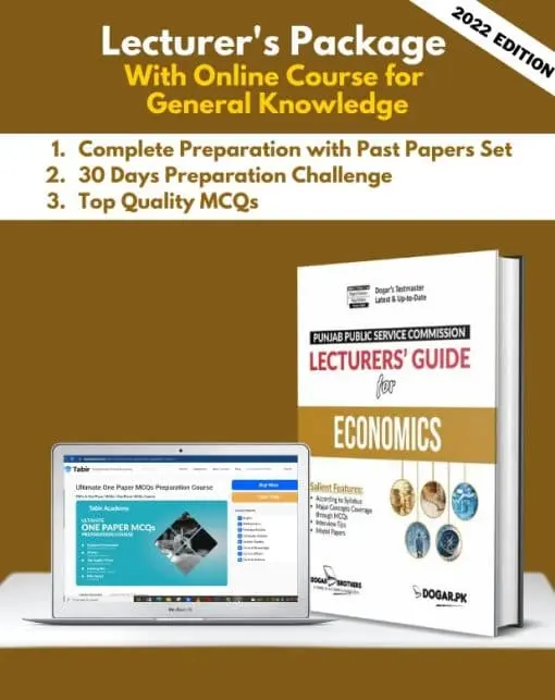 Economics Lecturer Package with Online Course for General Knowledge