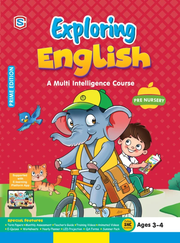 CS Exploring English Pre Nursery 3 – 4 years