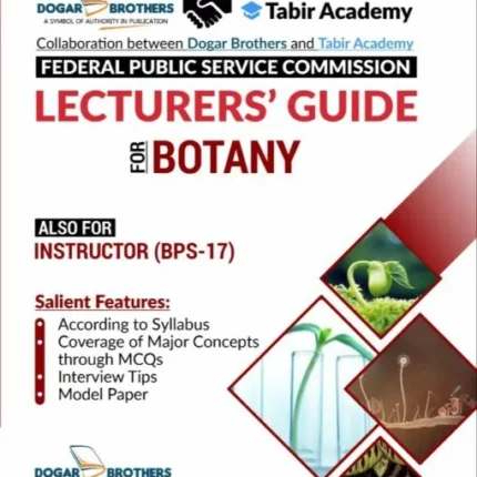 FPSC Lecturers Guide for Botany
