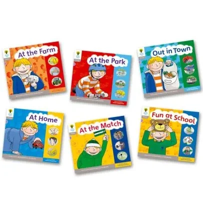 Oxford Reading Tree: Level 1+: Floppy's Phonics: Sounds and Letters: Pack of 6