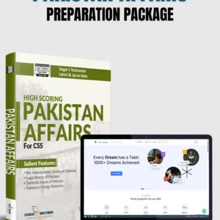 High Scoring CSS Pakistan Affairs Guide Package