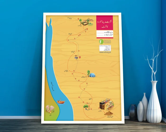 Hijrah Map: The Migration Route of the Prophet (PBUH)
