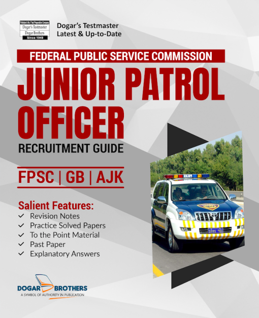 Junior Patrol Officer FPSC Guide