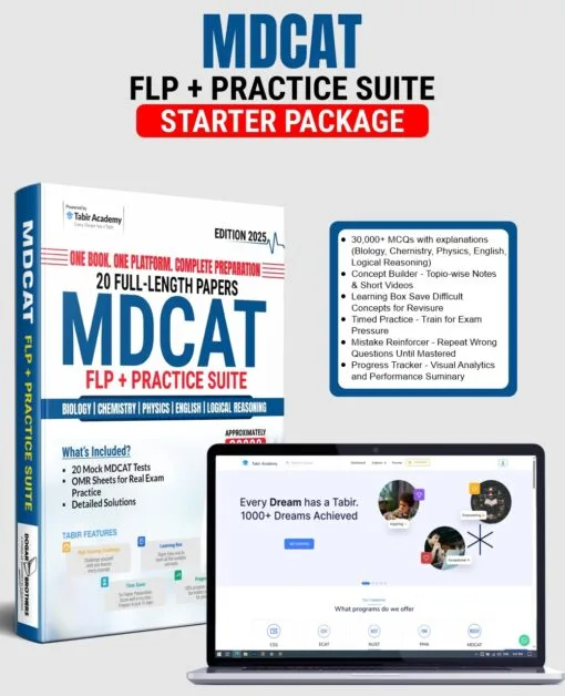 MDCAT Full Length Papers + Practice Suite Starter Package