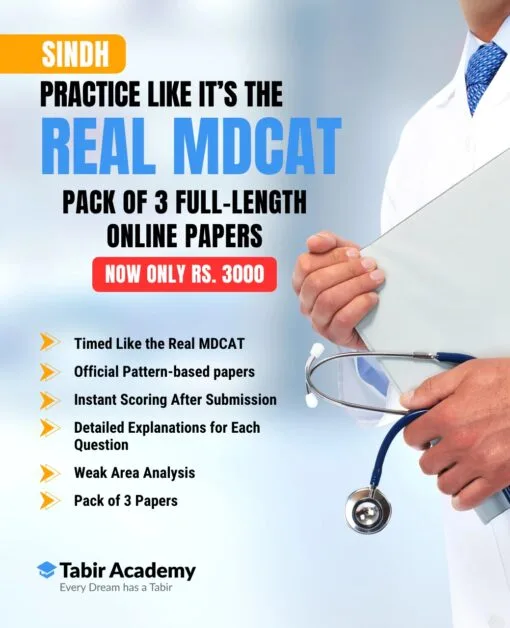 MDCAT Full Length Papers – Sindh