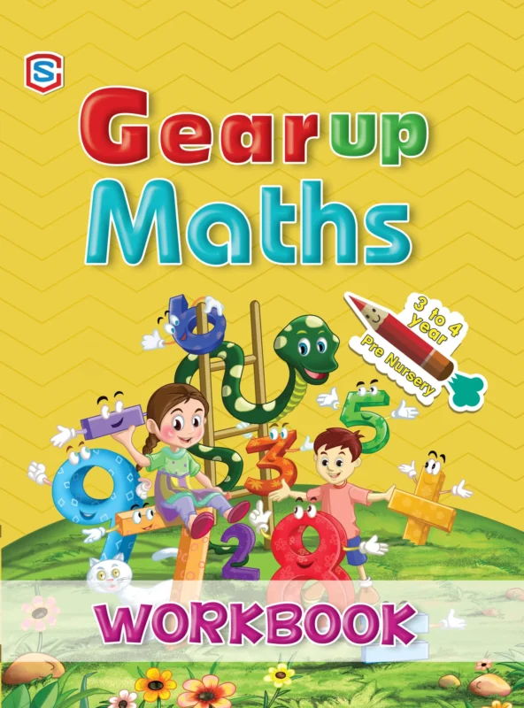 CS Workbook Gear Up Maths Pre Nursery 3 – 4 years
