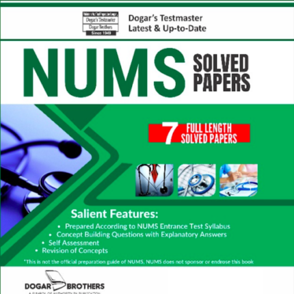 NUMS Solved Papers