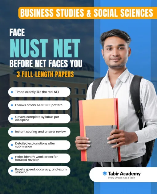 NUST NET Full Length Papers – Business Studies and Social Sciences