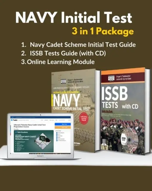 Navy Cadet Initial + ISSB Tests Guides with module Package