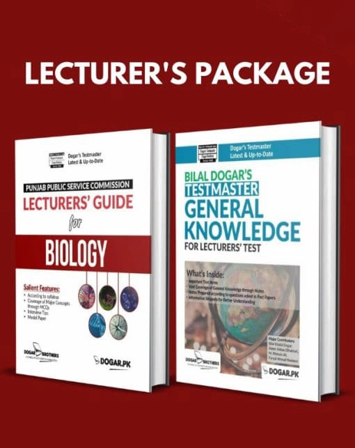 PPSC Lecturer Biology and General Knowledge Package