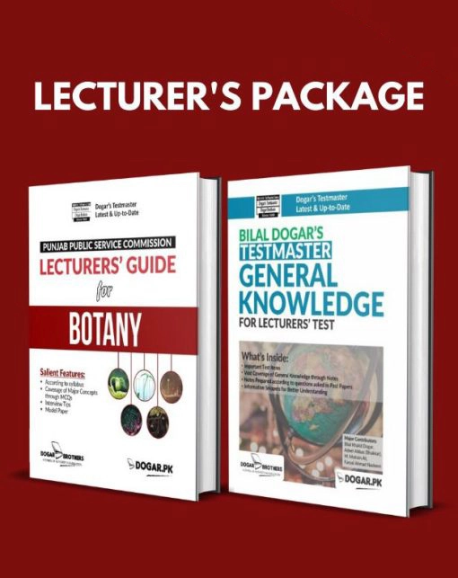 PPSC Lecturer’s Botany & General Knowledge Package