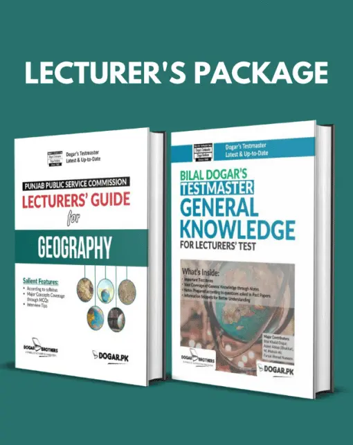 PPSC Lecturers Geography and General Knowledge Package