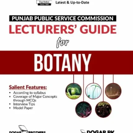 PPSC Lecturers Guide for Botany
