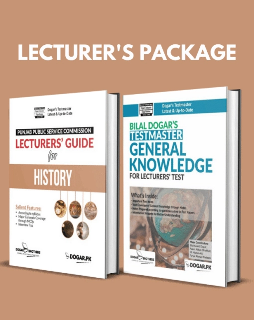 PPSC Lecturer History and General Knowledge Package