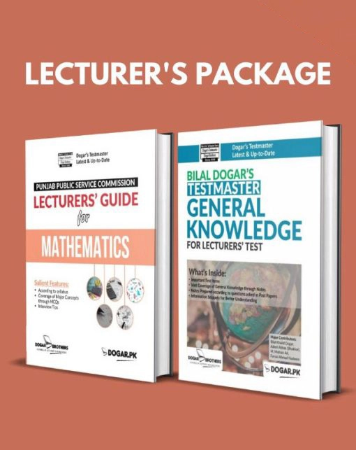 PPSC Lecturer Mathematics and General Knowledge Package