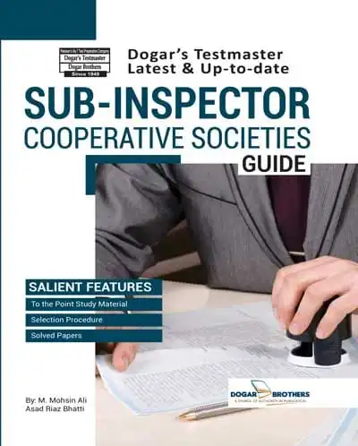 Sub-Inspector Cooperative Societies Guide