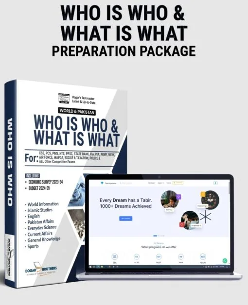 Who Is Who And What Is What Premium Guide Package