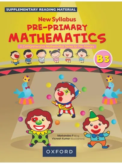 New Syllabus Pre-Primary Mathematics Level B: Workbook 3