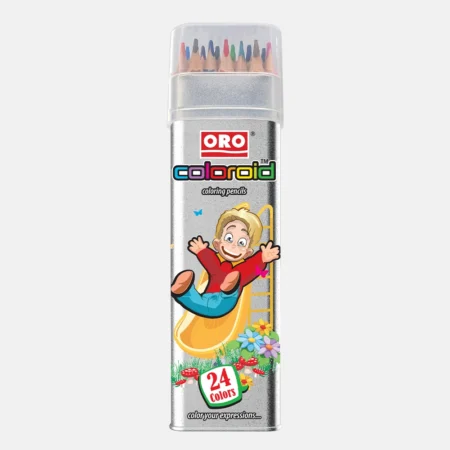 ORO Coloroid Tin Jar 24