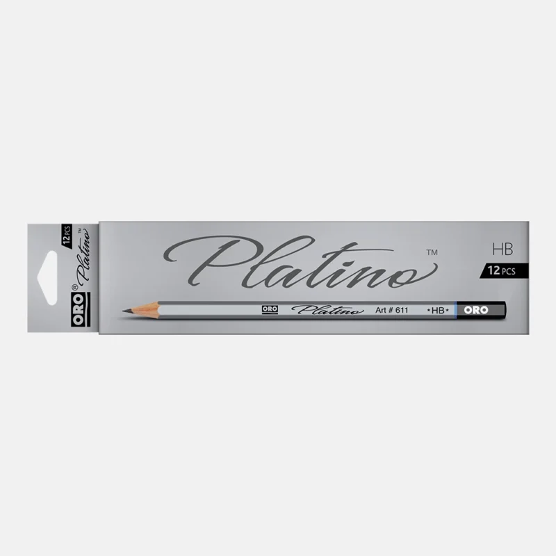 ORO PLATINO Pack 12 Pencils
