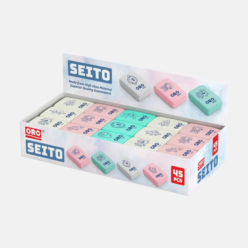 ORO SEITO ERASER 45 Pieces