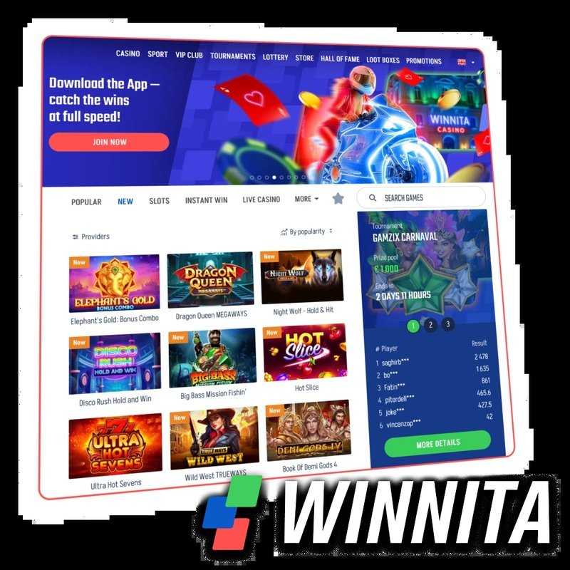 Scopri i segreti del casinò Winnita con l'app ufficiale in Italia - panoramica
